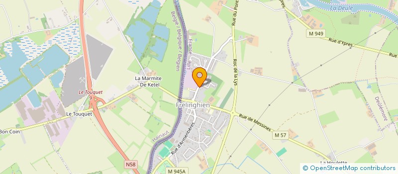 localisation de l'entreprise MONSIEUR KEVIN TAZEROUT à FRELINGHIEN
