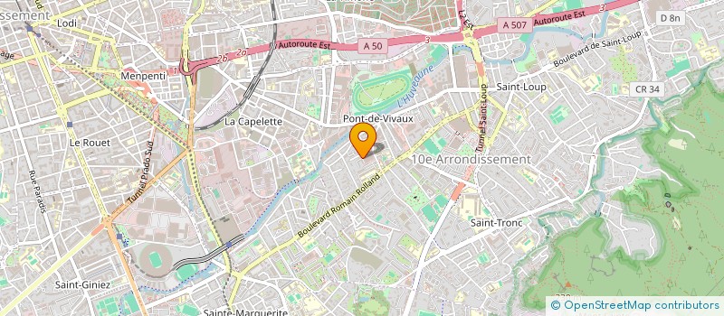 localisation de l'entreprise MONSIEUR KEVIN TCHAKERIAN  MARSEILLE