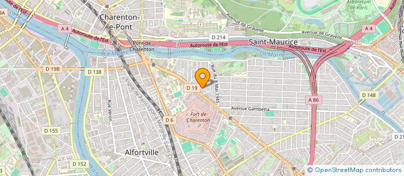 localisation de l'entreprise MONSIEUR KEVIN TEAM à MAISONS-ALFORT