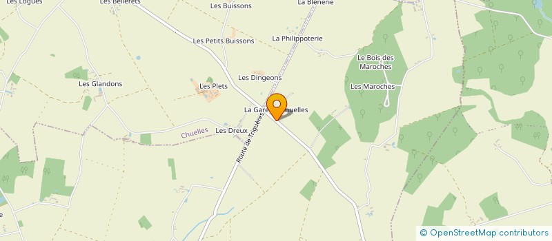 localisation de l'entreprise MONSIEUR KEVIN TELLIER à TRIGUERES