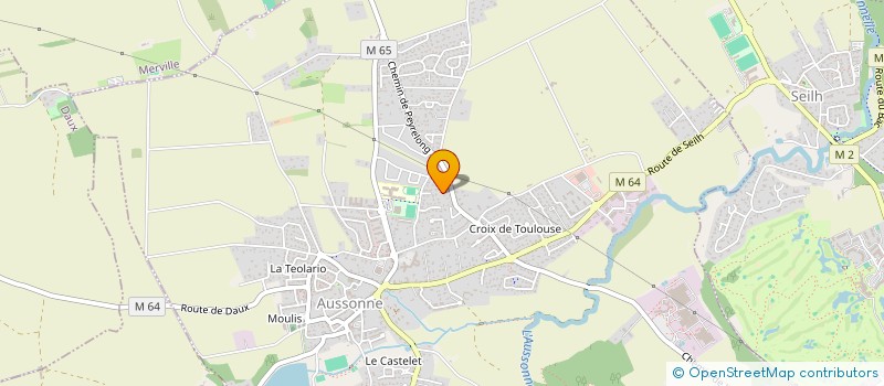 localisation de l'entreprise MONSIEUR KEVIN THENEGAL à AUSSONNE