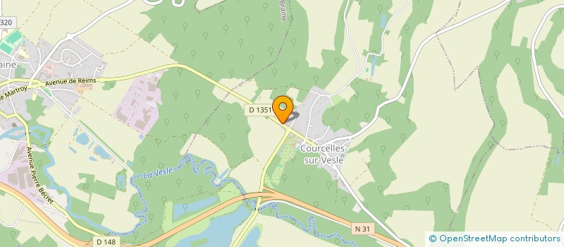 localisation de l'entreprise MONSIEUR KEVIN-THIERRY PORS  COURCELLES-SUR-VESLE