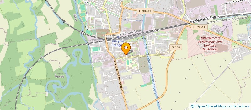 localisation de l'entreprise MONSIEUR KEVIN THIERY  VITRY-LE-FRANCOIS