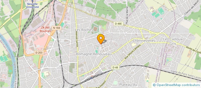 localisation de l'entreprise MONSIEUR KEVIN THOMAS  CONFLANS-SAINTE-HONORINE