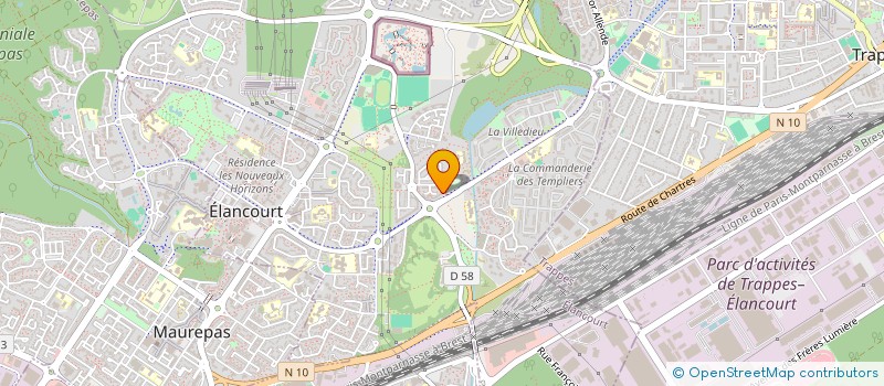 localisation de l'entreprise MONSIEUR KEVIN THUON à ELANCOURT