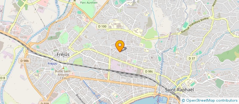 localisation de l'entreprise MONSIEUR KEVIN TILLIEUX à FREJUS