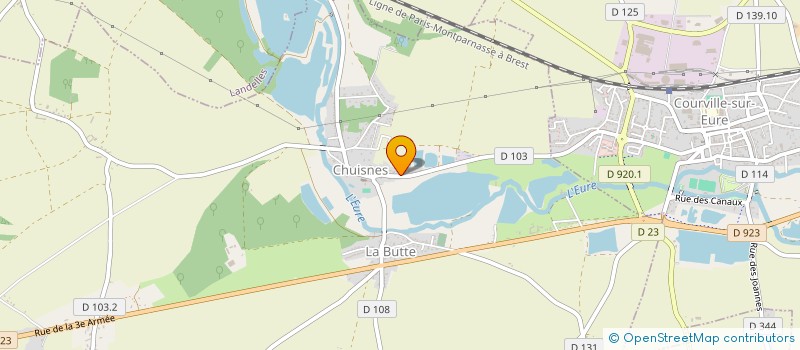 localisation de l'entreprise MONSIEUR KEVIN TISON  CHUISNES