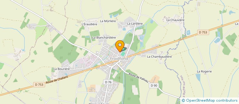 localisation de l'entreprise MONSIEUR KEVIN TONNA  FROIDFOND