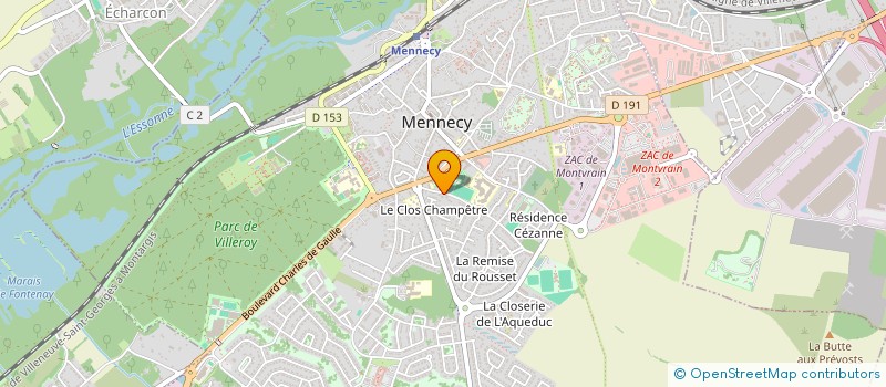localisation de l'entreprise MONSIEUR KEVIN TORRES à MENNECY
