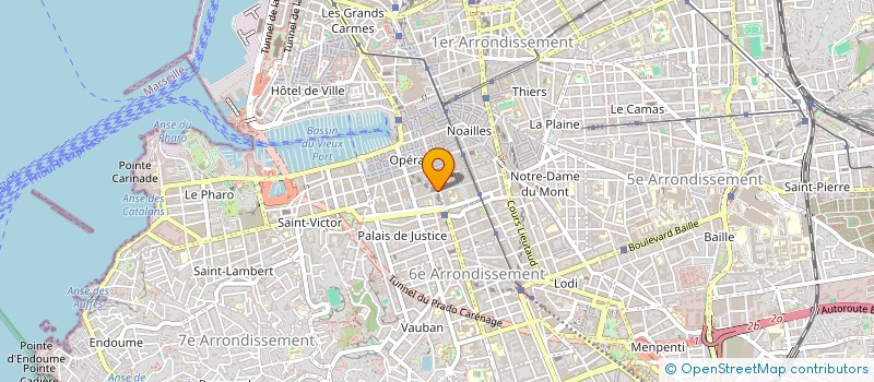 localisation de l'entreprise MONSIEUR KEVIN TOUATI  MARSEILLE