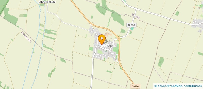 localisation de l'entreprise MONSIEUR KEVIN TOUATI  HEIDOLSHEIM