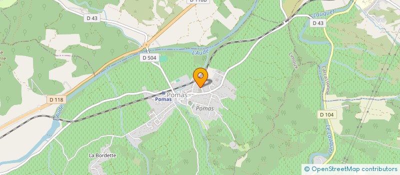 localisation de l'entreprise MONSIEUR KEVIN TOUDIC  POMAS