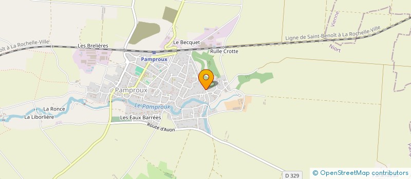 localisation de l'entreprise MONSIEUR KEVIN TOULAT  PAMPROUX