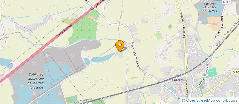 localisation de l'entreprise MONSIEUR KEVIN TOULLEC  PALAMINY