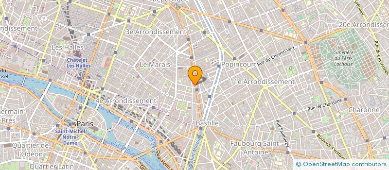 localisation de l'entreprise MONSIEUR KEVIN TRAN  PARIS