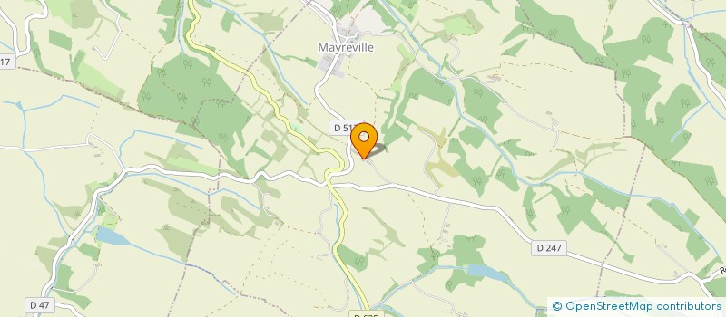 localisation de l'entreprise MONSIEUR KEVIN TRASTET  MAYREVILLE