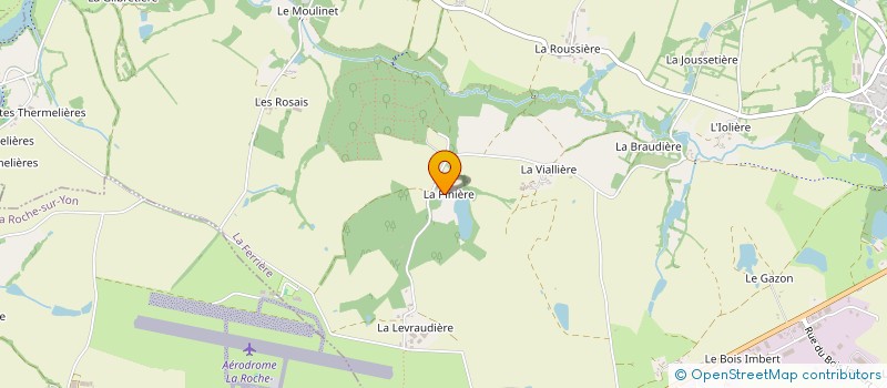 localisation de l'entreprise MONSIEUR KEVIN TURPIN  LA FERRIERE