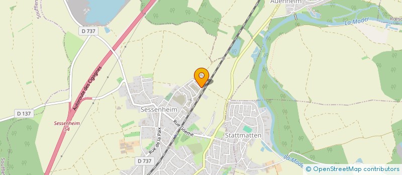 localisation de l'entreprise MONSIEUR KEVIN VALENTIN  SESSENHEIM