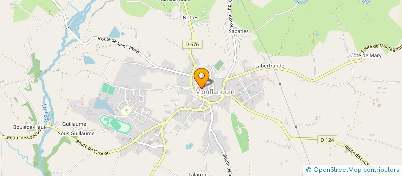 localisation de l'entreprise MONSIEUR KEVIN VAN HUYCK à MONFLANQUIN