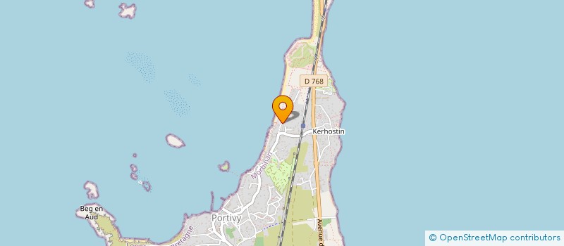 localisation de l'entreprise MONSIEUR KEVIN VANTROEYEN KEVIN  SAINT-PIERRE-QUIBERON