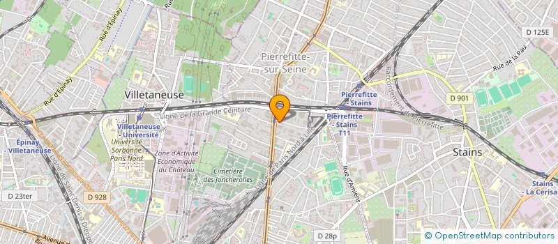 localisation de l'entreprise MONSIEUR KEVIN VARELA SEMEDO à PIERREFITTE-SUR-SEINE