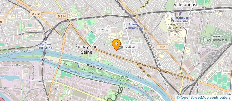 localisation de l'entreprise MONSIEUR KEVIN VENTURA à EPINAY-SUR-SEINE
