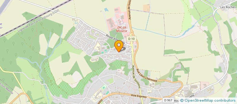 localisation de l'entreprise MONSIEUR KEVIN VERDEILLES  CHATEAU-THIERRY