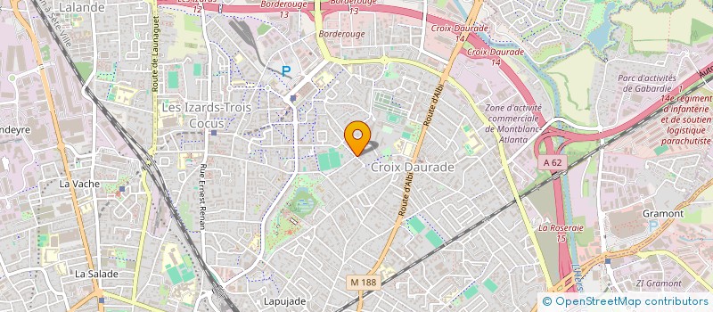 localisation de l'entreprise MONSIEUR KEVIN VIAUD à TOULOUSE