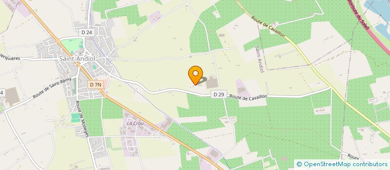 localisation de l'entreprise MONSIEUR KEVIN VIDAL  SAINT-ANDIOL