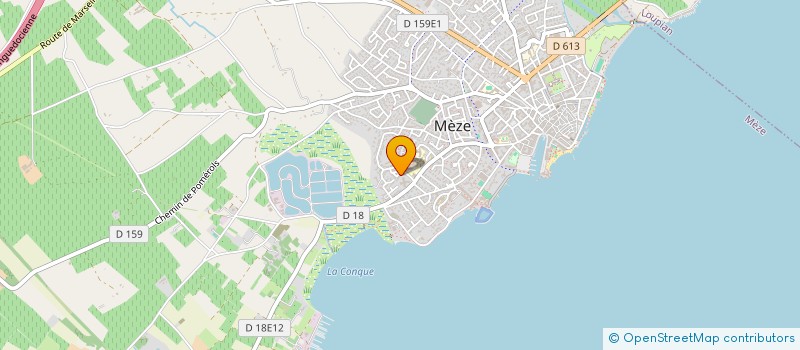 localisation de l'entreprise MONSIEUR KEVIN VIEULES à MEZE