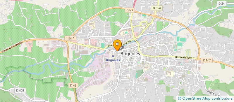 localisation de l'entreprise MONSIEUR KEVIN VINCENT à BRIGNOLES