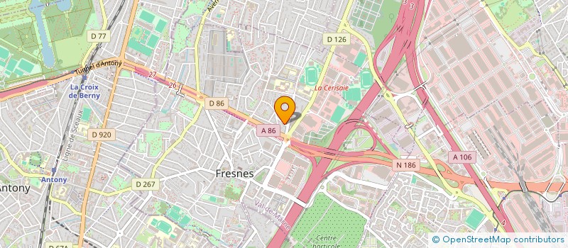 localisation de l'entreprise MONSIEUR KEVIN VINCENT  FRESNES