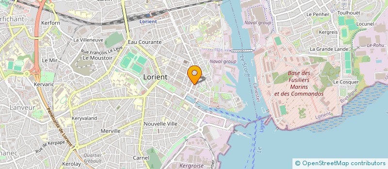 localisation de l'entreprise MONSIEUR KEVIN VINCENT  LORIENT