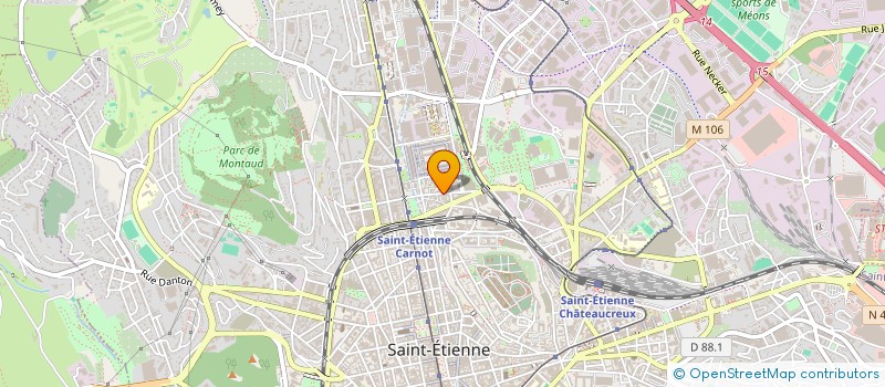 localisation de l'entreprise MONSIEUR KEVIN VINHAS à SAINT-ETIENNE