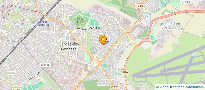 localisation de l'entreprise MONSIEUR KEVIN VITAL  GARGES-LES-GONESSE