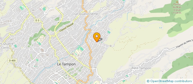 localisation de l'entreprise MONSIEUR KEVIN VITRY  LE TAMPON