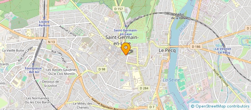 localisation de l'entreprise MONSIEUR KEVIN VON GUNTEN  SAINT-GERMAIN-EN-LAYE