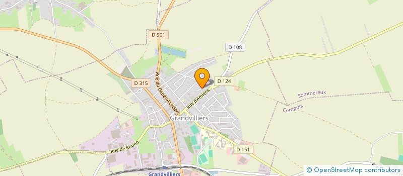 localisation de l'entreprise MONSIEUR KEVIN WALTER  GRANDVILLIERS