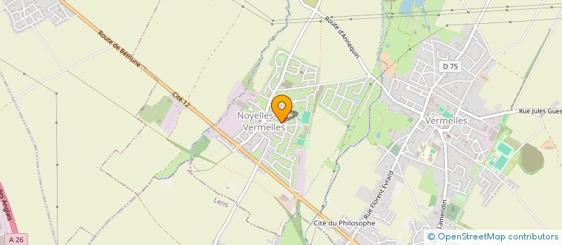 localisation de l'entreprise MONSIEUR KEVIN WATELIER  NOYELLES-LES-VERMELLES