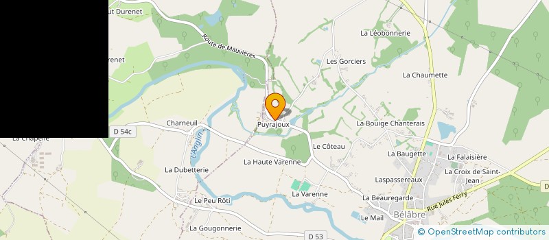 localisation de l'entreprise MONSIEUR KEVIN WATTECAMPS à BELABRE