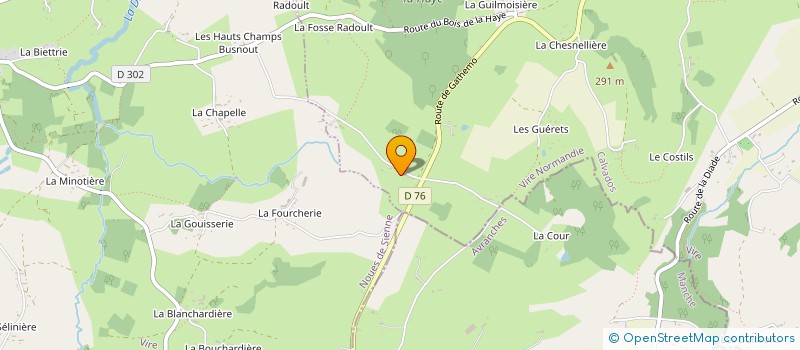 localisation de l'entreprise MONSIEUR KEVIN WEBB  VIRE-NORMANDIE