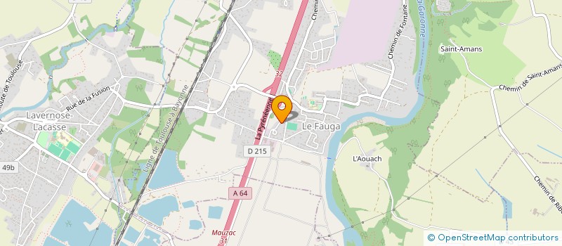 localisation de l'entreprise MONSIEUR KEVIN WEIRAUCH  LONGAGES