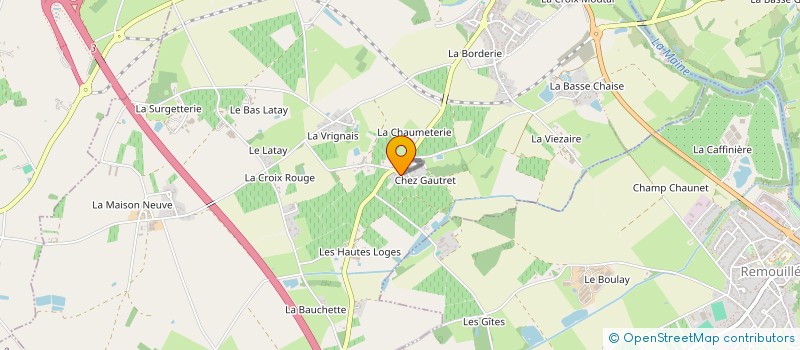 localisation de l'entreprise MONSIEUR KEVIN WEISS  SAINT-JEAN-D'HERMINE