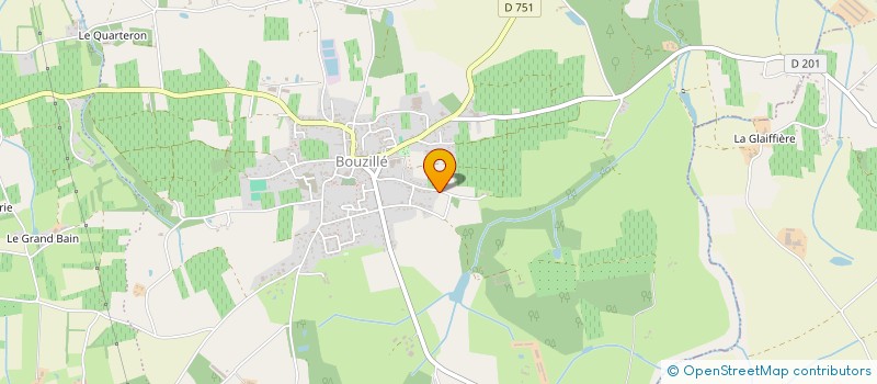 localisation de l'entreprise MONSIEUR KEVIN WEISS  OREE-D'ANJOU