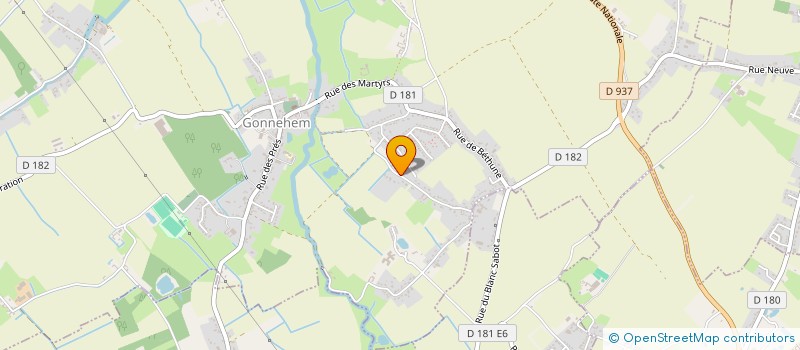 localisation de l'entreprise MONSIEUR KEVIN WIMS  GONNEHEM