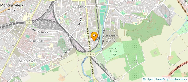 localisation de l'entreprise MONSIEUR KEVIN WINTERSTEIN  MAIZIERES-LES-METZ