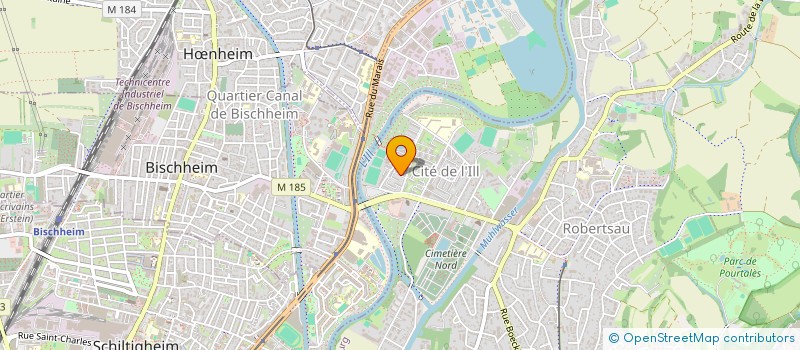 localisation de l'entreprise MONSIEUR KEVIN WOLFF à STRASBOURG