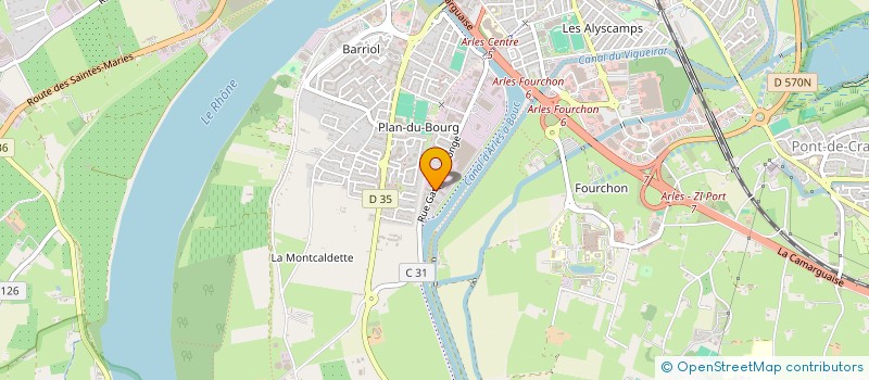 localisation de l'entreprise MONSIEUR KEVIN YAHIAOUI  ARLES