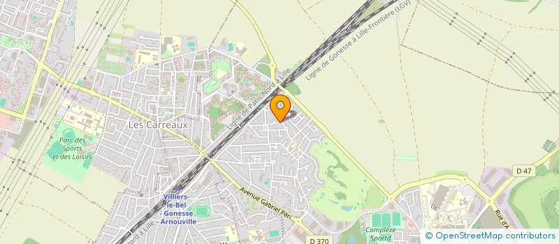 localisation de l'entreprise MONSIEUR KEVIN YAKAN à GONESSE