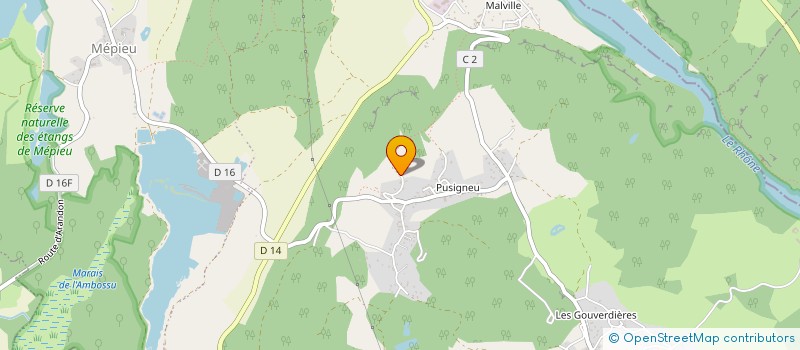 localisation de l'entreprise MONSIEUR KEVIN YAMALIS  CREYS-MEPIEU